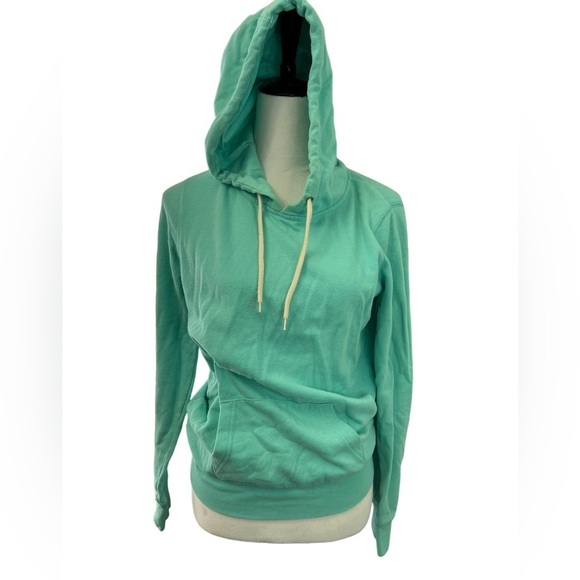 ZINE Small turquoise, pullover hoodie - Picture 1 of 7
